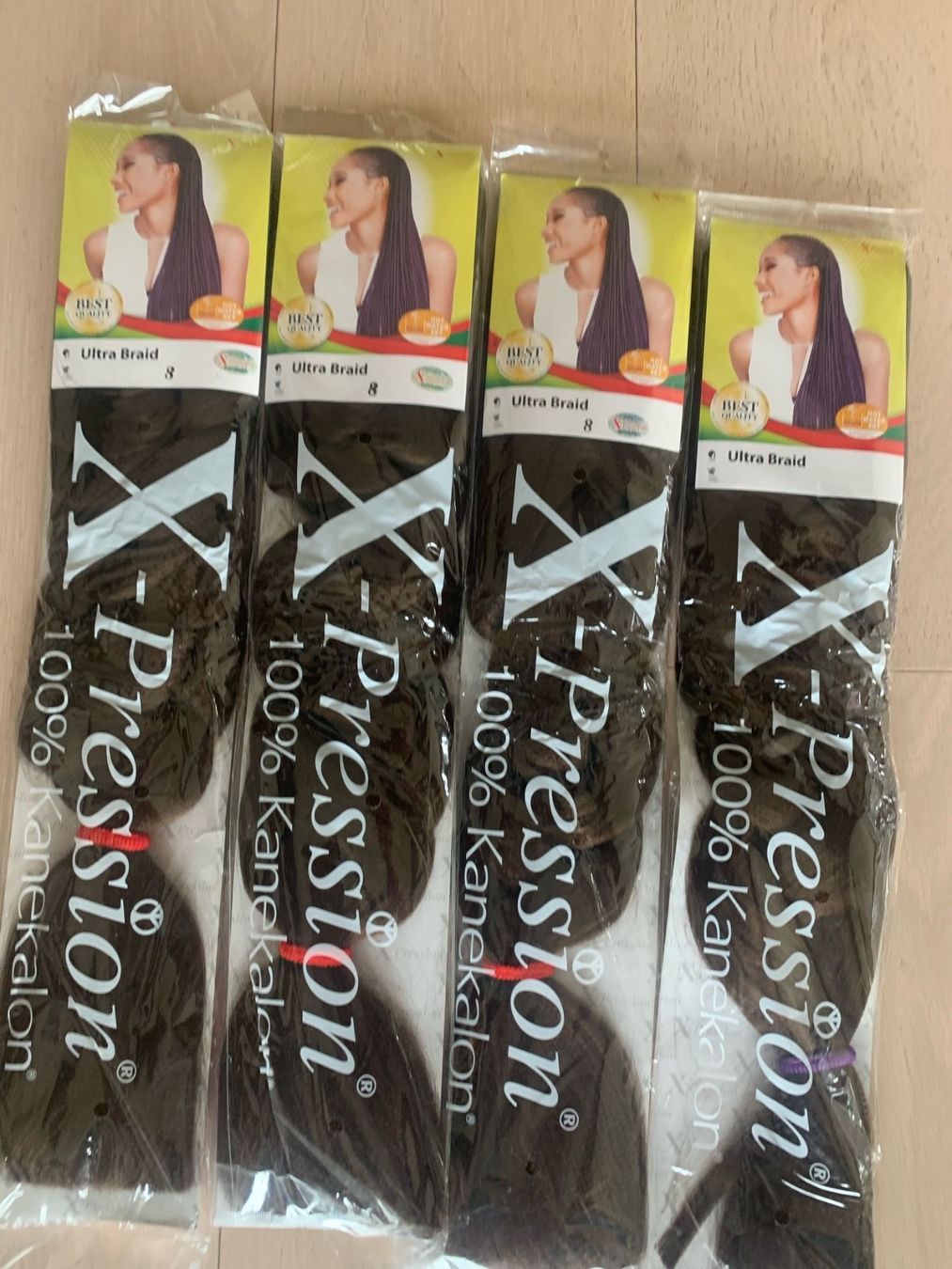 Parrucche: X-Pression Kunsthaare 4 Packungen – Nuovo e nell'imballaggio originale da Anières venduto da elenafred 1