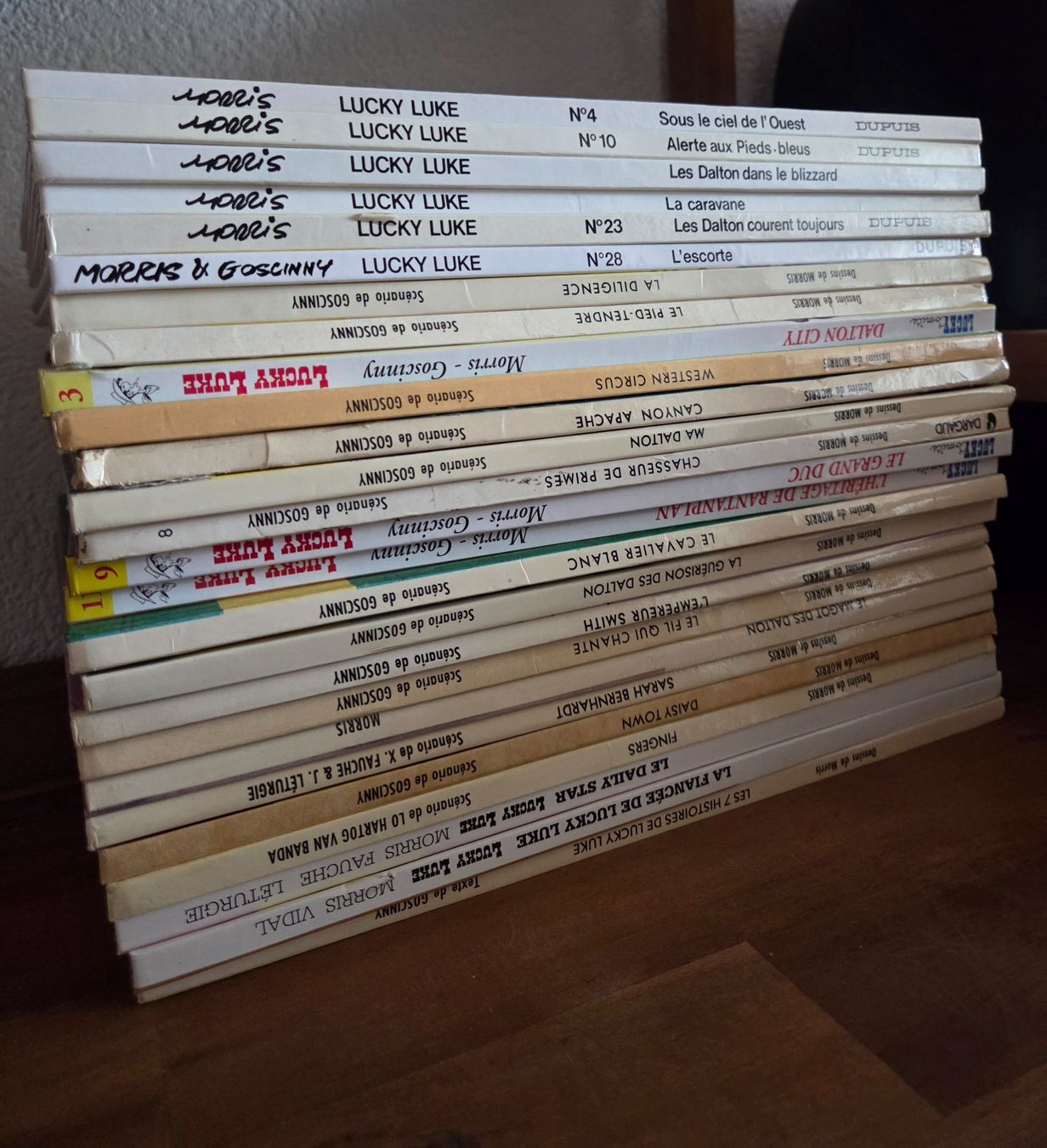 BD: Lot 26 BD's Lucky Luke – D'occasion à Froideville par jojo1860 2