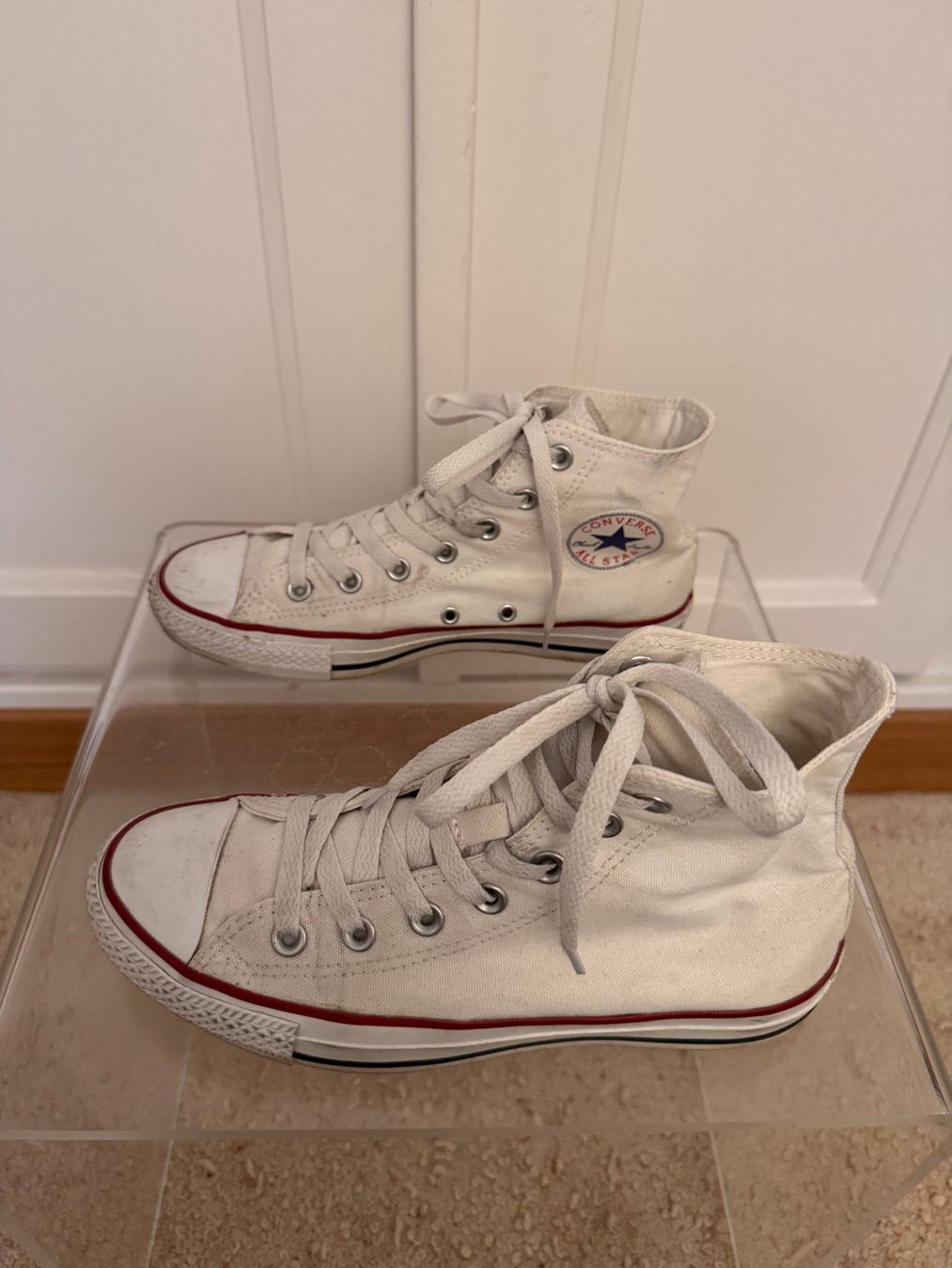 Converse Scarpe da uomo: Converse All Star Chucks High weiss Gr. 38 – Usato da Zürich venduto da 411osmanbey 3