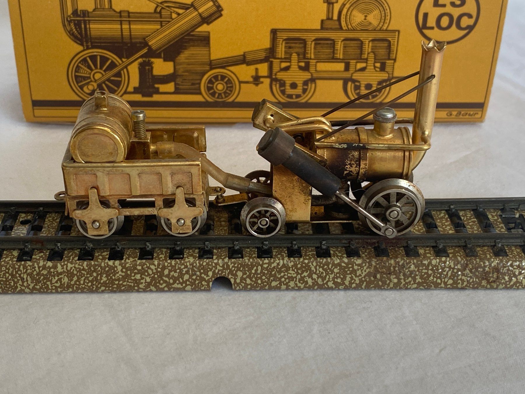 Modellini di ferrovie: 00080 L-S LOC Mini-Rocket H0 Echtdampf – Usato da Steinhausen venduto da Kruizer 1