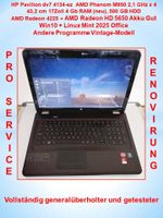 Vintage HP Pavilion dv7-4134 17 Zoll 4/500GB  Win10 + Linux