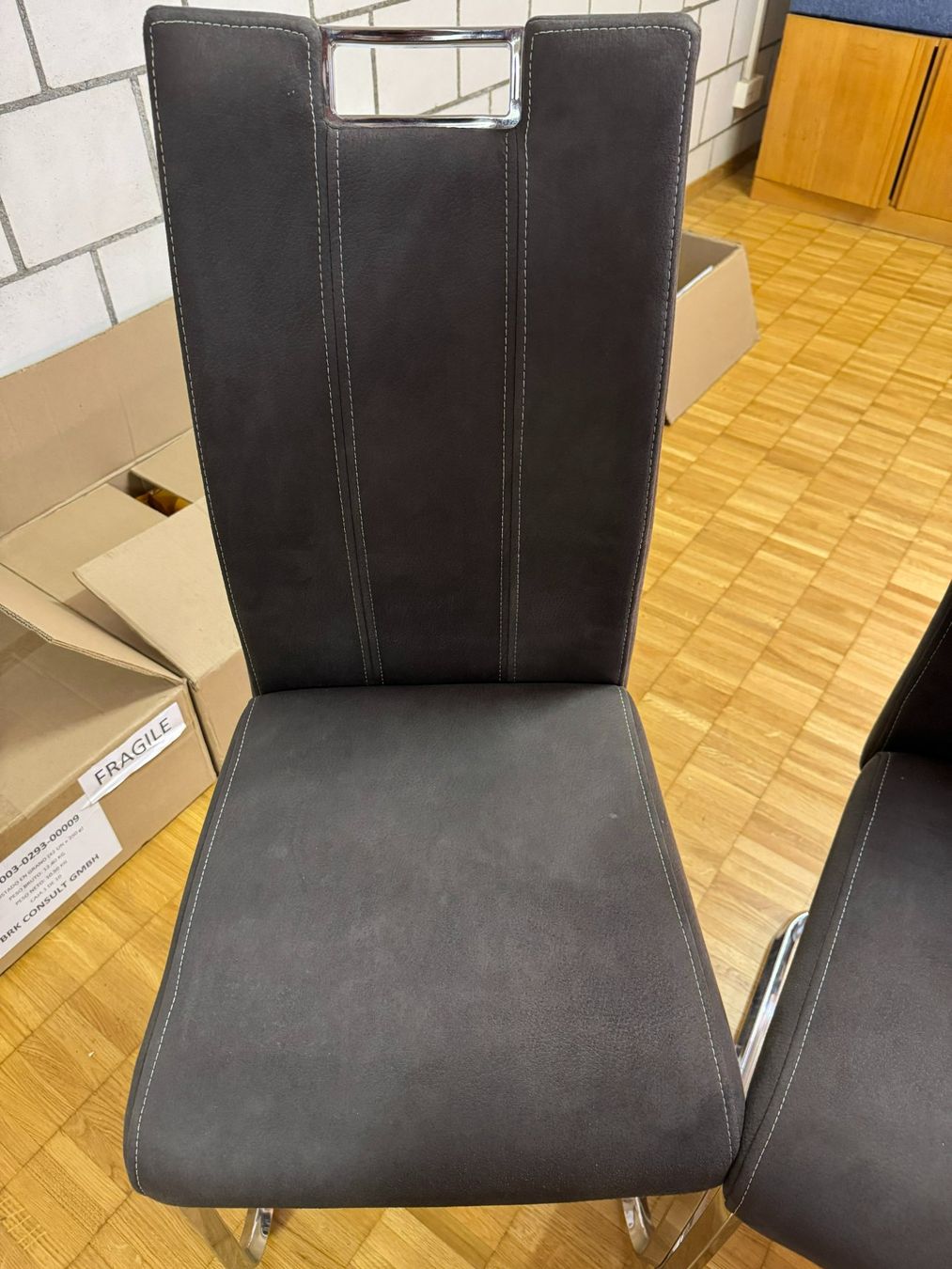 Chaises: Schwingstuhl / Esszimmer 4er Set – D'occasion à Jegenstorf par Luethi55 2