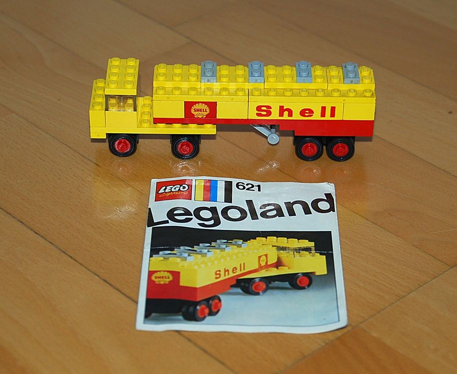 Vintage Legoland LEGO Set 621 Shell Tanker Truck, 1970 (Gebraucht) in ...