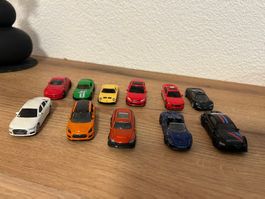 Spielzeugautos Set 11 Stück diverse Marken gebraucht Metall