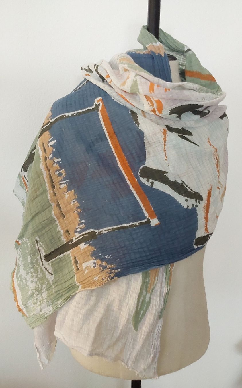 Foulards, Tücher & Schals: Schal Baumwolle – Gebraucht aus Köniz von scopello12