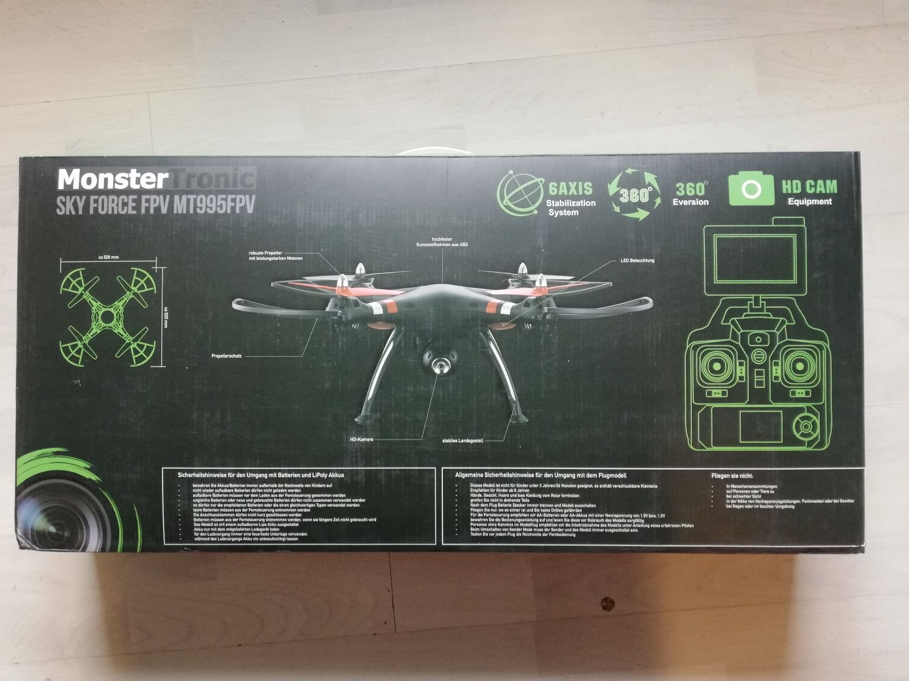 Modellismo RC: RC Quadcopter Sky Force MT995 FPV – Nuovo e nell'imballaggio originale da Flüh venduto da AMS-Modellbau 1