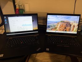 2x Lenovo Thinkpad X13 Yoga Gen 1 i5 10th gen laptop