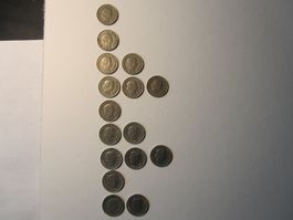 10 Rappen Schweiz, 1940-1949, lot 16 Stück (Angebot 1)