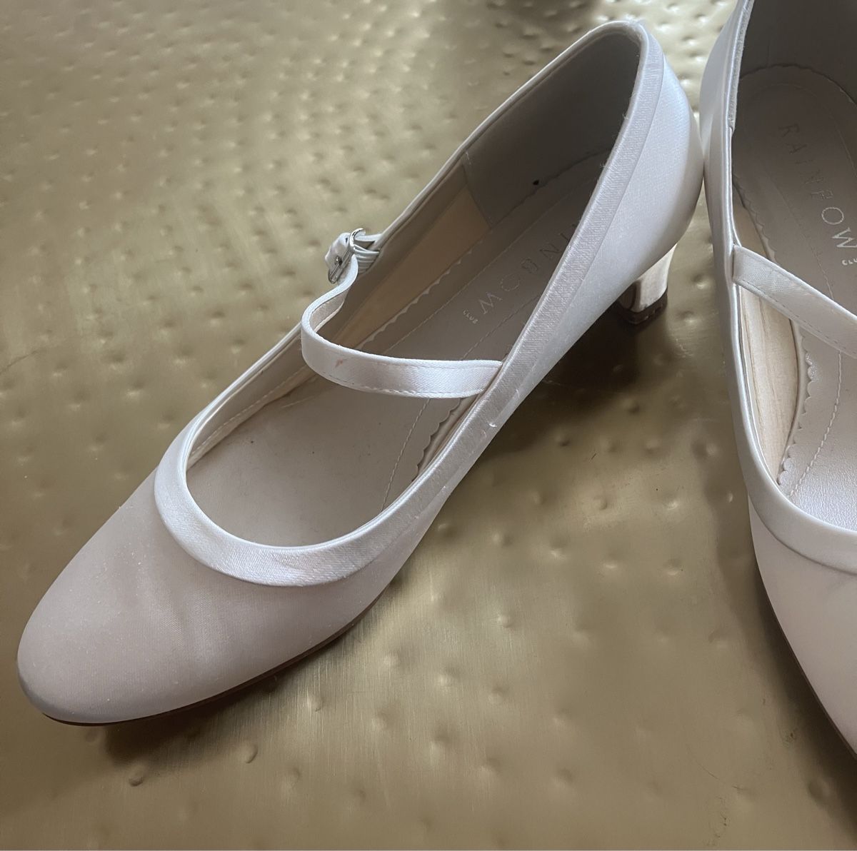 Rainbow Scarpe da donna: Satin Hochzeitsschuhe Rainbow Grösse 39 – Usato da Winterthur venduto da Sakura_T 1