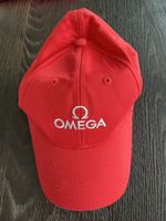Rote Omega Cap - Sportlich, ungetragen!
