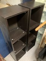 2x IKEA BILLY Buecherregale schwarzbraun 120x35x28cm