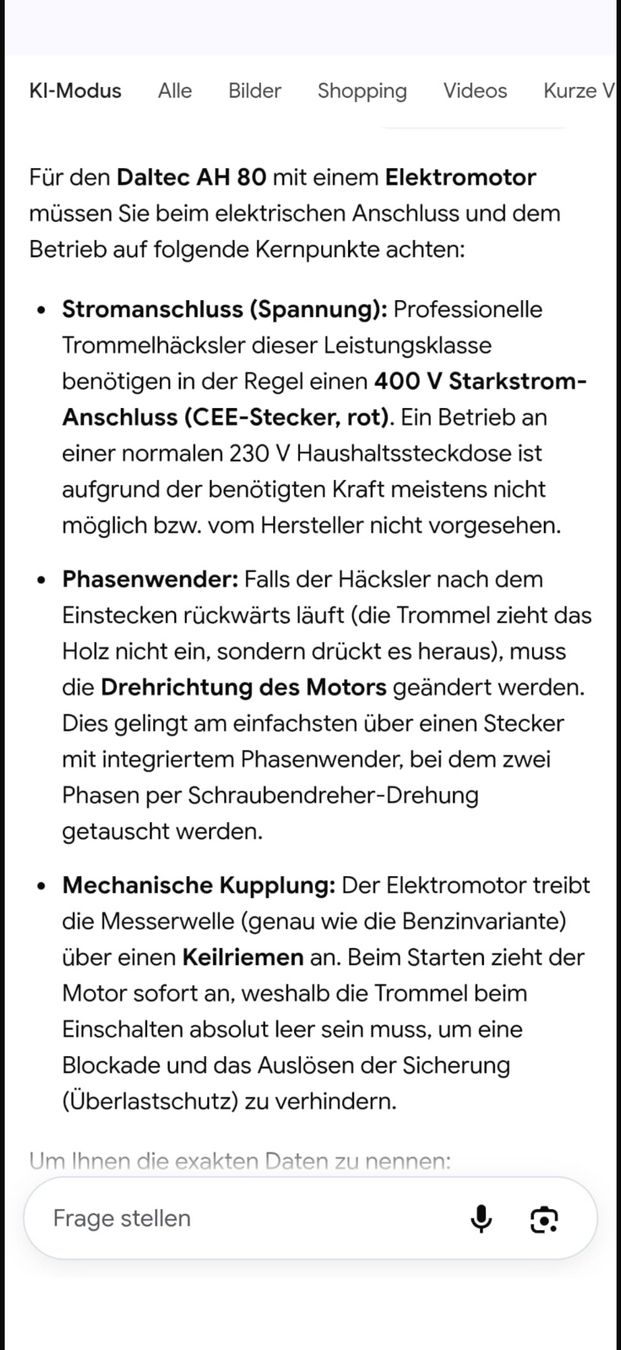 Daltec Trinciatrici: Daltec Alleshäcksler Typ AH 80 B – Usato da Muri AG venduto da sima020 4