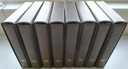 1997-2007, 8 neuwertige Philswiss-Ordner mit Schuber