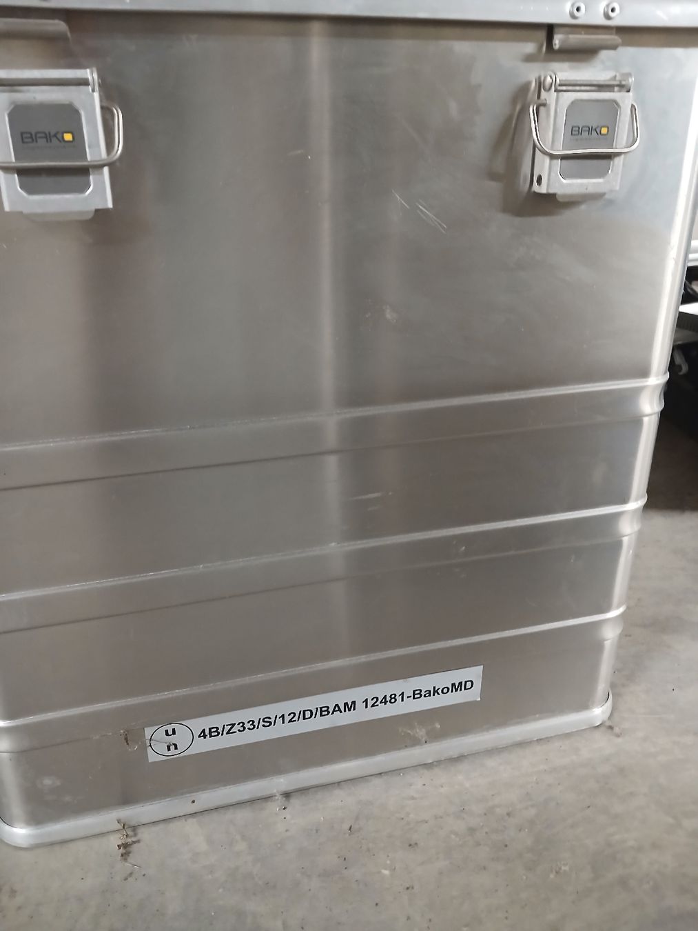 Caisses de transport: caisse aluminium  – Neuf (Voir description) à Montbrelloz par pipounet 2