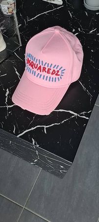 Casquette dsquared2 rose