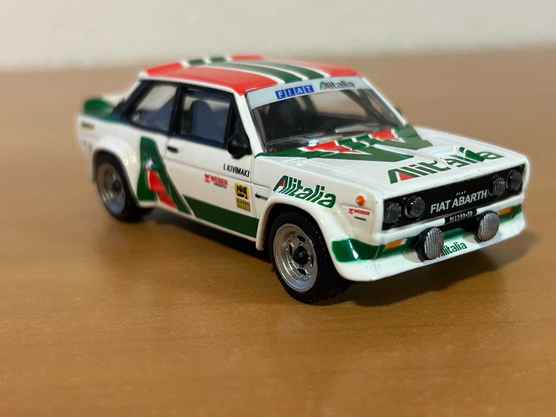 Bburago Modellini d'auto: Fiat Abarth 131 Burago 1:43 – Usato da Schafisheim venduto da Ducati57 5