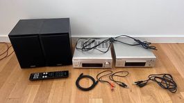 Stereoanlage (Denon Dra-F109/Denon DCD-50/Denon SC-F109)