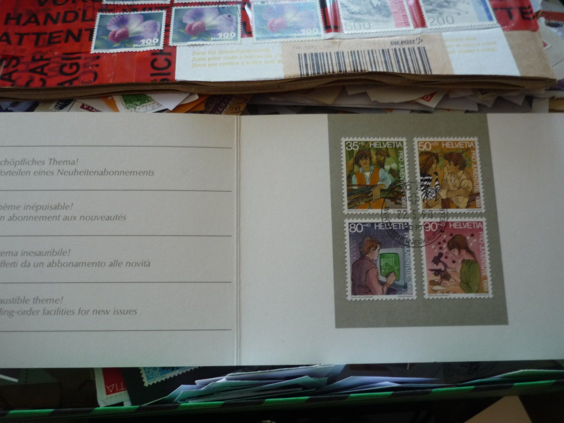 Tutti i francobolli: Schweizer Briefmarken zum Abloesen – Usato da Langnau i. E. venduto da Laendu7000 6