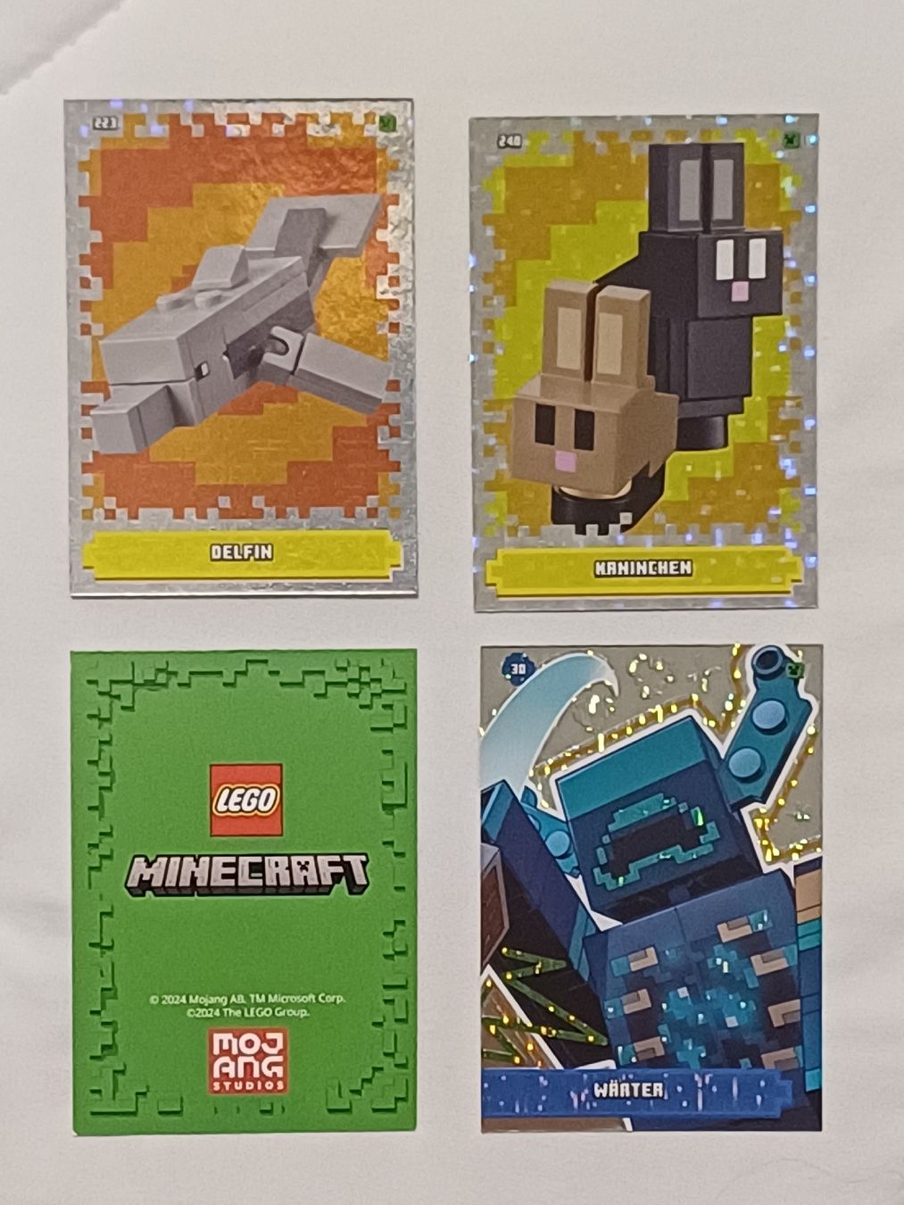 Cartoline: Lego Minecraft Sammelkarten 4 Stk. – Usato da Effretikon venduto da Zitinjac 1
