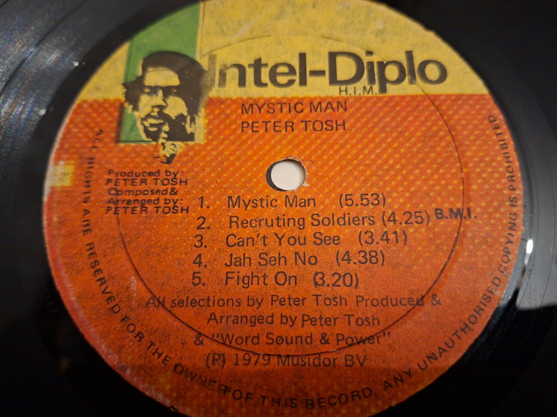 Dischi in vinile: Reggae LP - Peter Tosh - Mystic Man - – Usato da Bernex venduto da Wannabehasbeen01 5