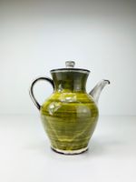 ZAHNER RHEINFELDEN – Teekanne H 16 cm Vase Krug in Grün-Gelb