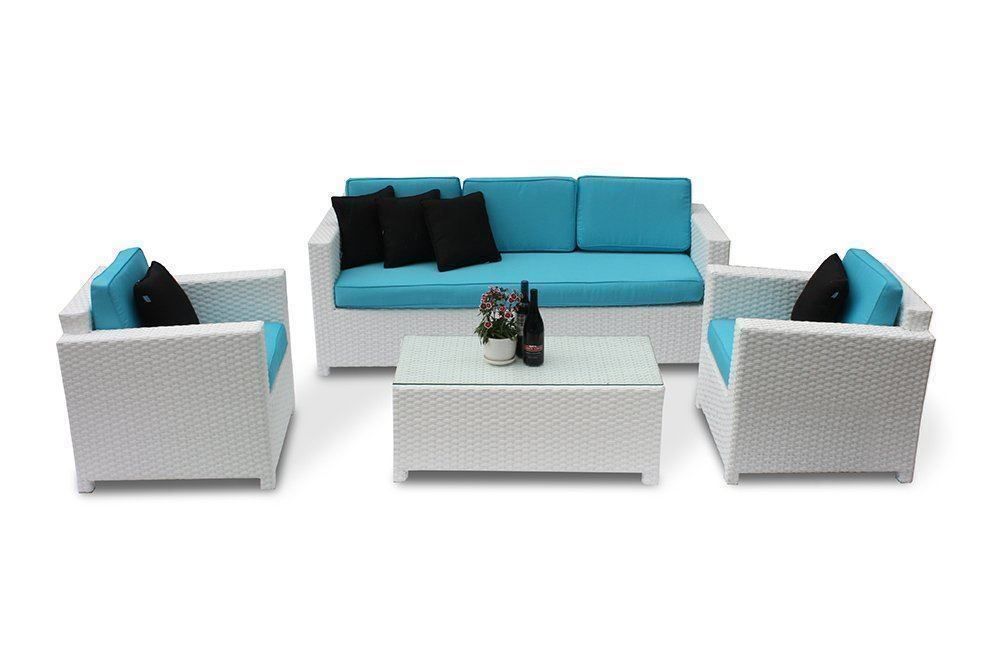 Sofas: Rattanmöbel Set in weiss SALE% – Neu und originalverpackt aus Bern von rattan-lounge 4