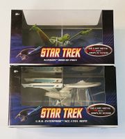 Star Trek Hot Wheels Die-Cast Enterprise Refit, Bird of Prey