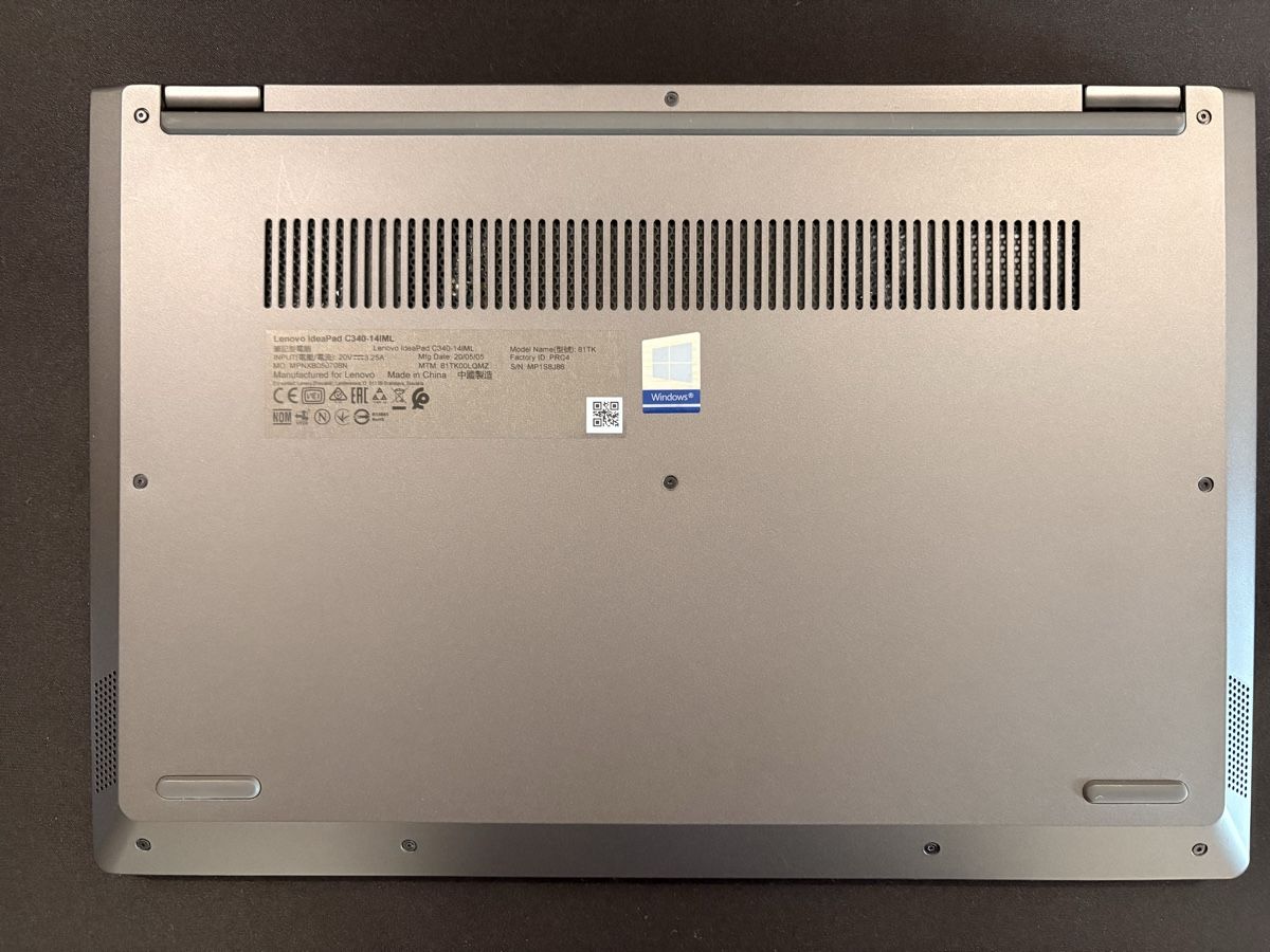 Lenovo Notebook: Lenovo IdeaPad C340-14IML – Usato da Stäfa venduto da nic_k5nw 2