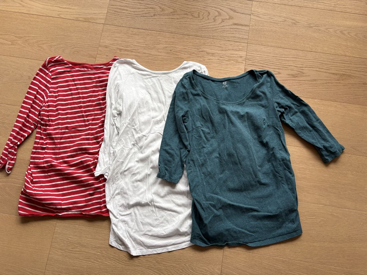 T-shirt: Umstandshirts / Schwangerschaftsshirts mit 3/4 Arm – Usato da Uetikon am See venduto da So_phie