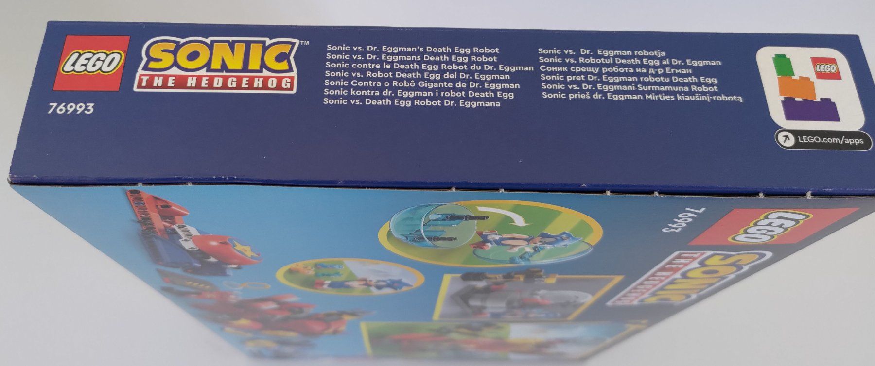 Lego Spielzeuge: Lego 76993 Sonic vs. Dr. Eggman's Death Egg Robot – Neu und originalverpackt aus Cham von Chri_nu 3