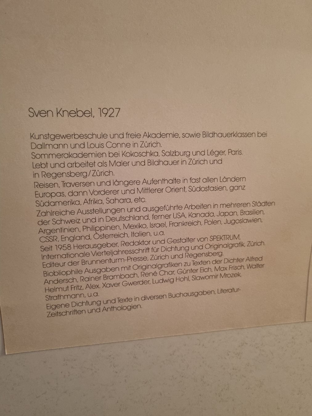 Foto & Immagini: Bild "Landzeichen" gerahmt, limitiert. 65x80 – Usato da Altendorf venduto da evuhler 2