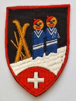 10/ Schweiz Stoff Wappen Aufnäher Badge St.Gallen Stickerei