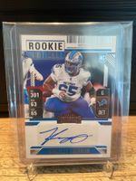 Kingsley Eguakun Rookie Auto Panini ContendersFootball 2024