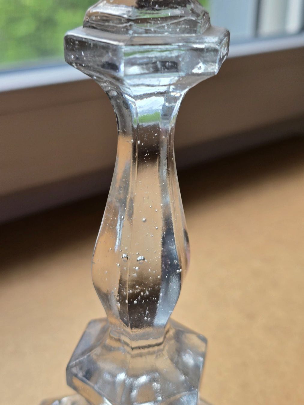 Portacandele: Art Deco  antiker Kerzenständer Glas – Usato da Rheinau venduto da MakalekaAloha 6