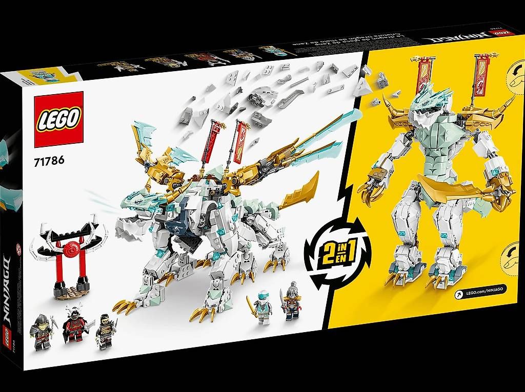 Kit di costruzioni: Lego 71786 La créature Dragon de glace de Zane – Usato da Chavannes-de-Bogis venduto da sbioley 4