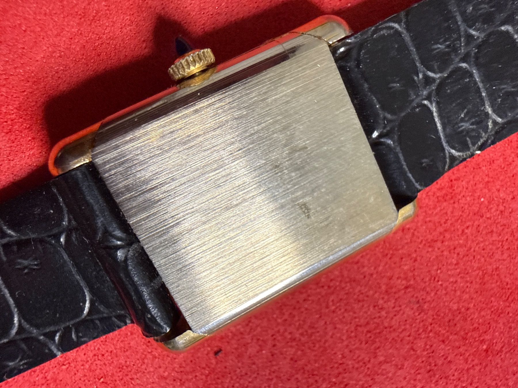 Uhren: Evilard Tank Handaufzug 24 mm – Gebraucht aus Pfeffingen von Allhandelklgwatches 3