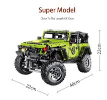 SUV Off Road Auto MOC-5140 Jeeped Wrangl