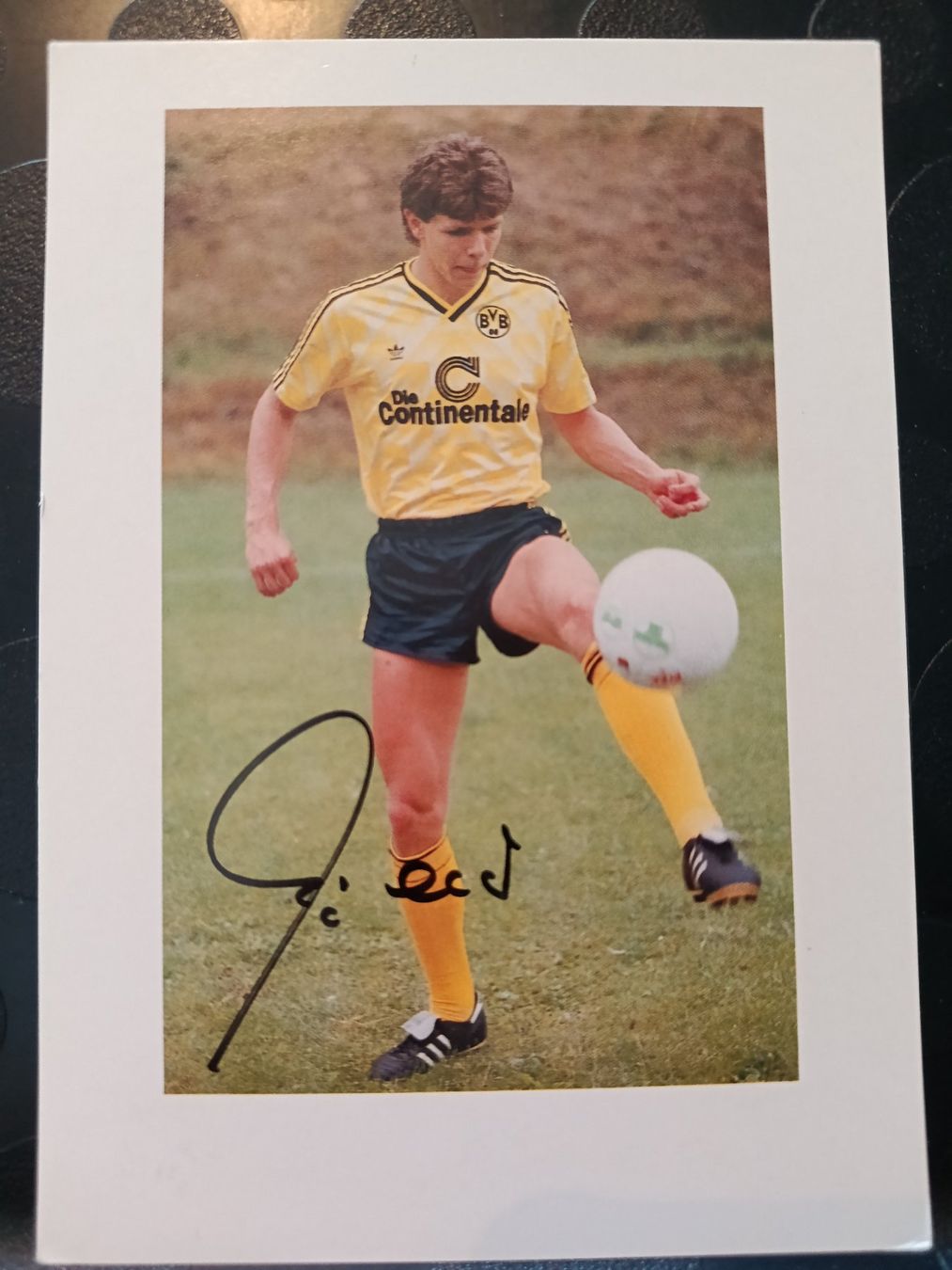 Autogramme: Andreas Möller - Handsigniert BVB Dortmund 80er Jahre – Gebraucht aus Menziken von Artographs