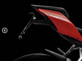 Kurzer Kennzeichenhalter Panigale V2 