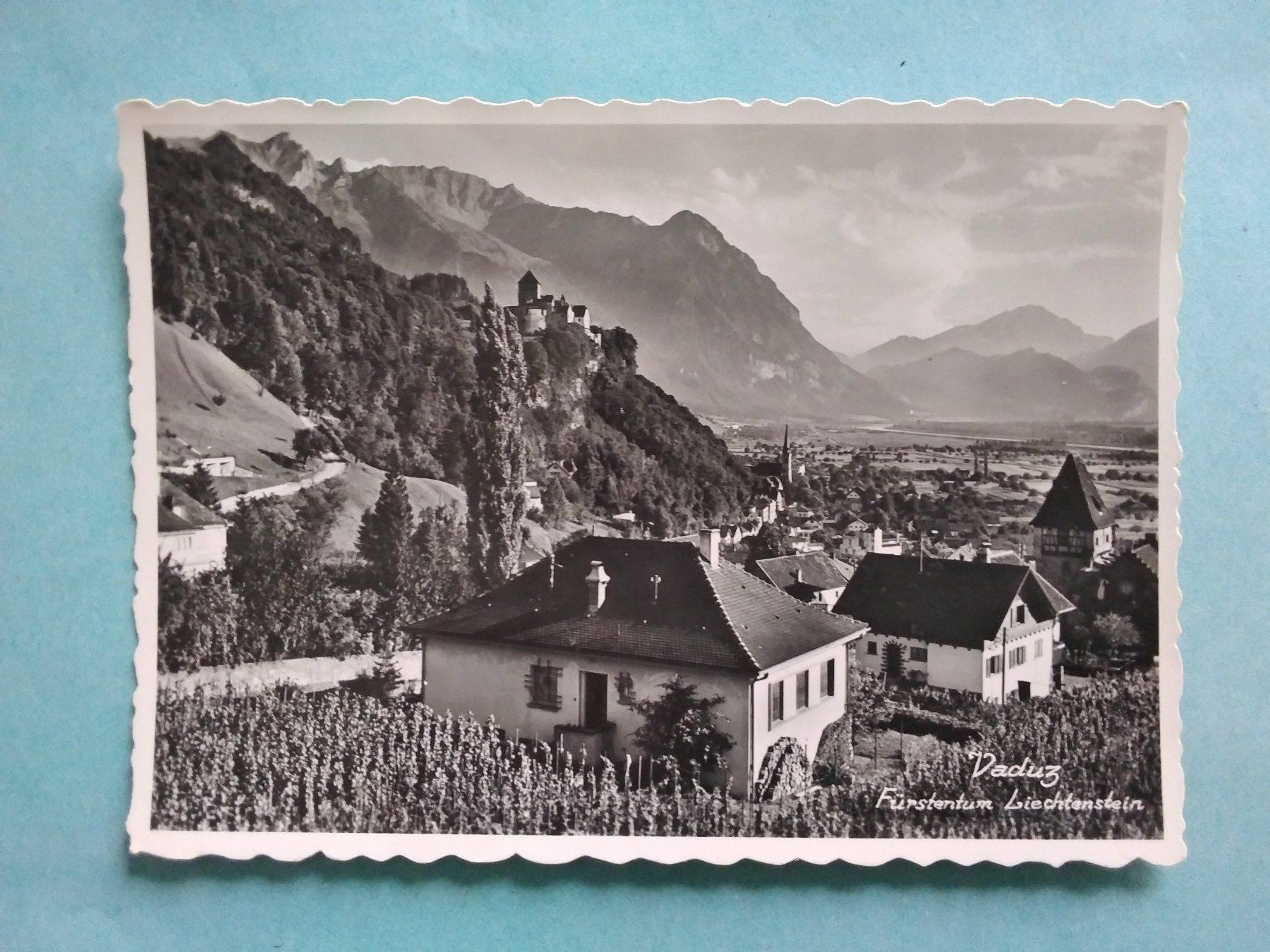 Cartoline postali: FL Vaduz – Usato da Appenzell venduto da lama19
