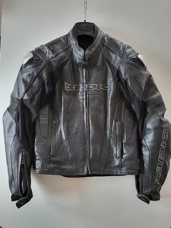 Giacca da moto in pelle