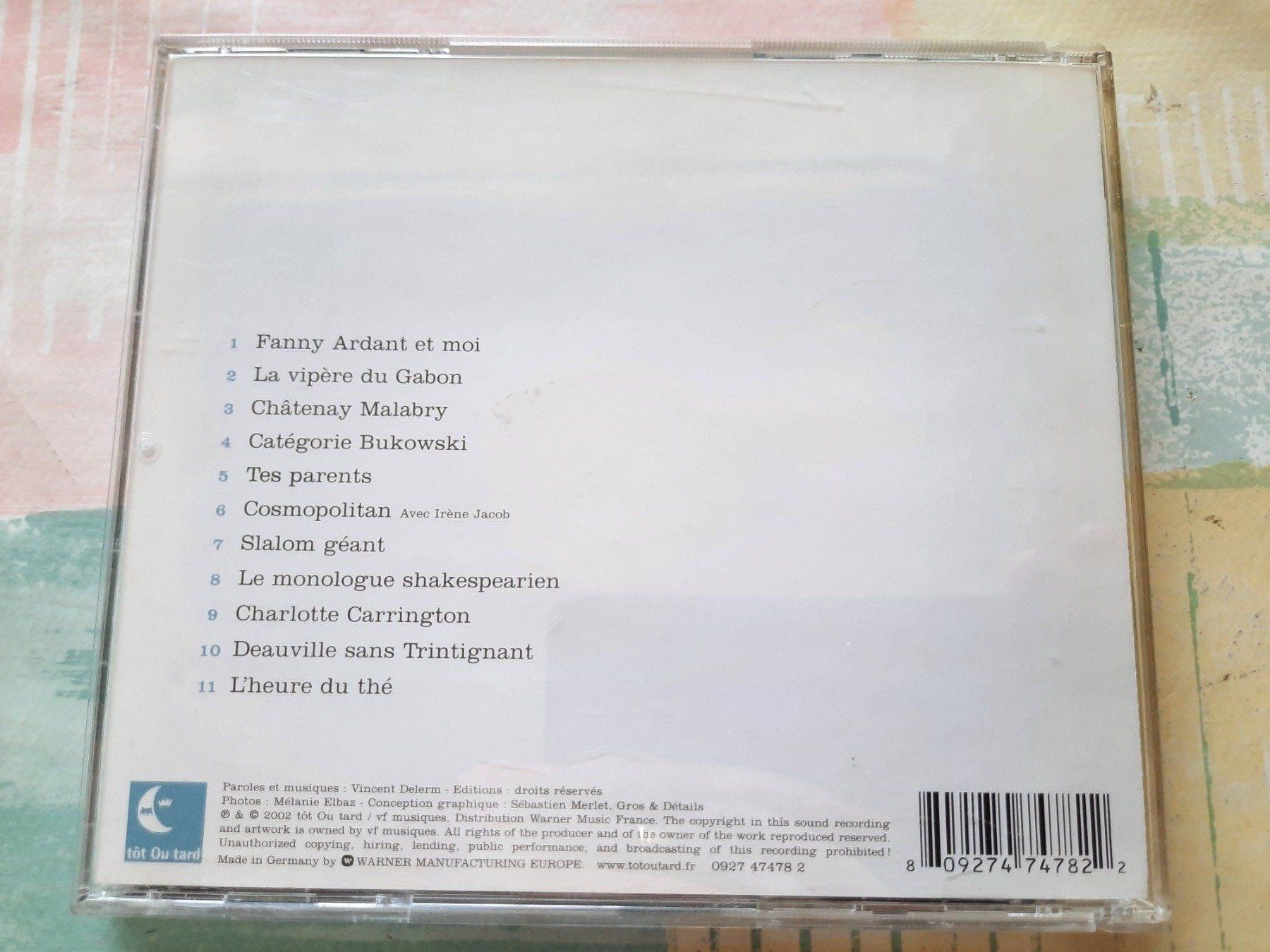 CD: Cd Vincent Delerm – Usato da Pully venduto da bro_n52j 1