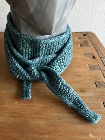 Sophie Scarf Aus Seide und Wolle