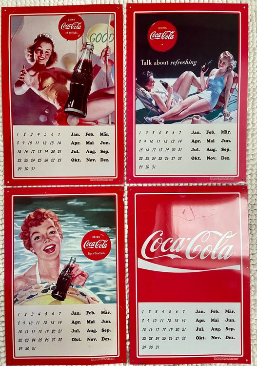Coca Cola Spardose Aus Blech – Aufklappbar, Als Strohhalmhalter Nutzbar, 23 Cm Hoch