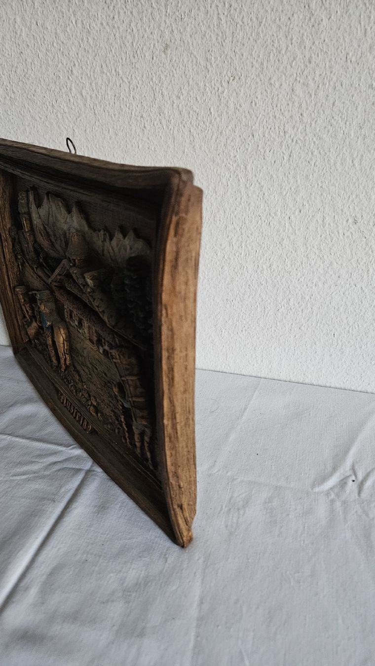 Poster & Bilder: Vintage Wandbild Austria, Holz Relief – Gebraucht aus Ettingen von samiba 6