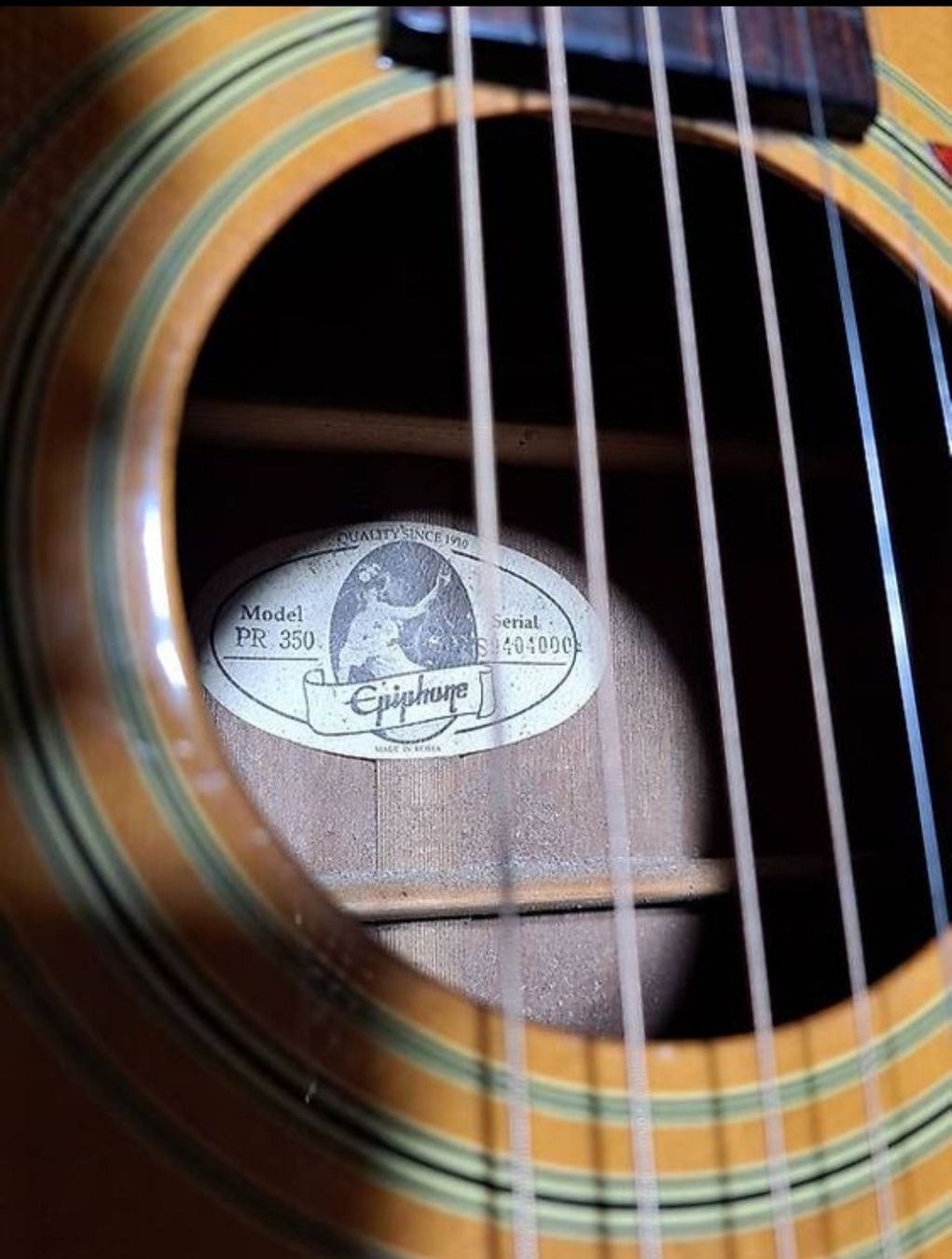 Epiphone Musikinstrumente: Westerngitarre Epiphone PR 350 – Gebraucht aus Laufenburg von agi_7dfm 3