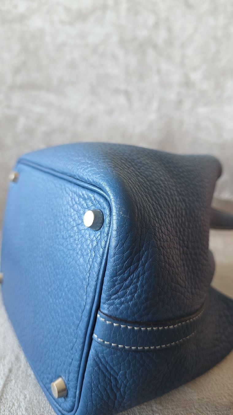 Hermès Borse da donna: Hermès Picotin bleu Jean – Usato da Morges venduto da ShoppingTherapy 4
