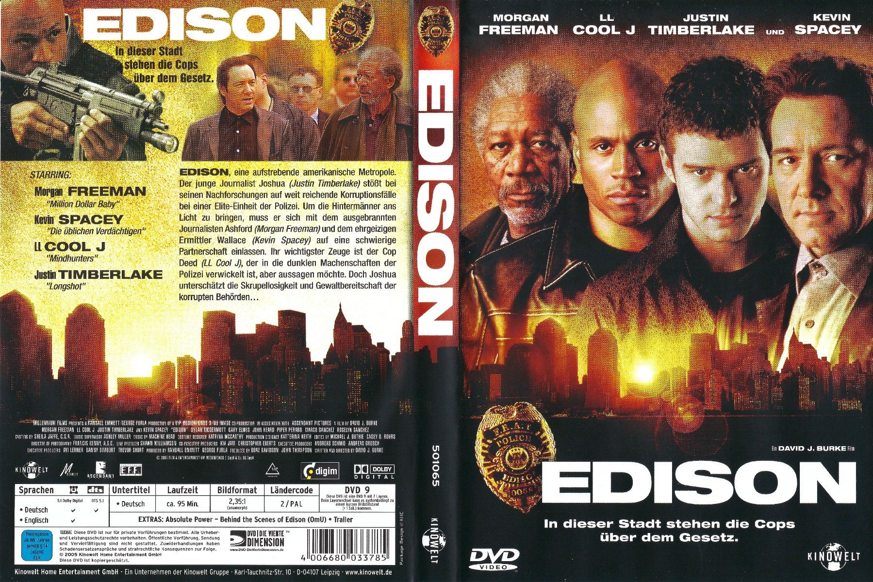 Tous les DVDs: Edison (2005) – D'occasion à Zürich par Cineasten