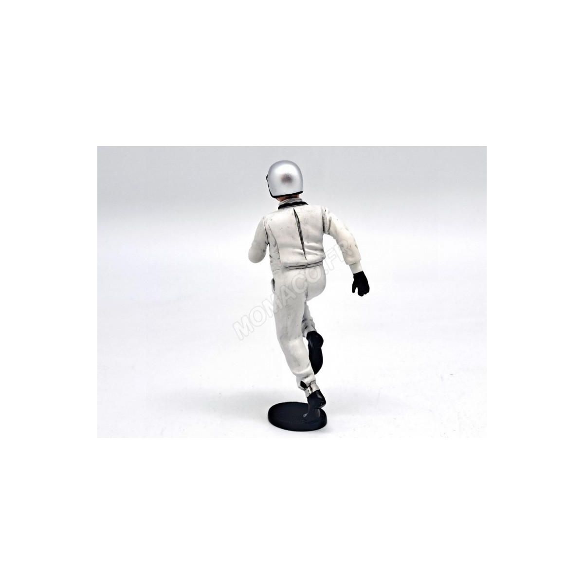 Modellini d'auto: FIGUR RENNFAHRER LE MANS HELM WEISS 1:18 LE MANS – Nuovo e nell'imballaggio originale da Suhr venduto da Moebelsiralfred 2