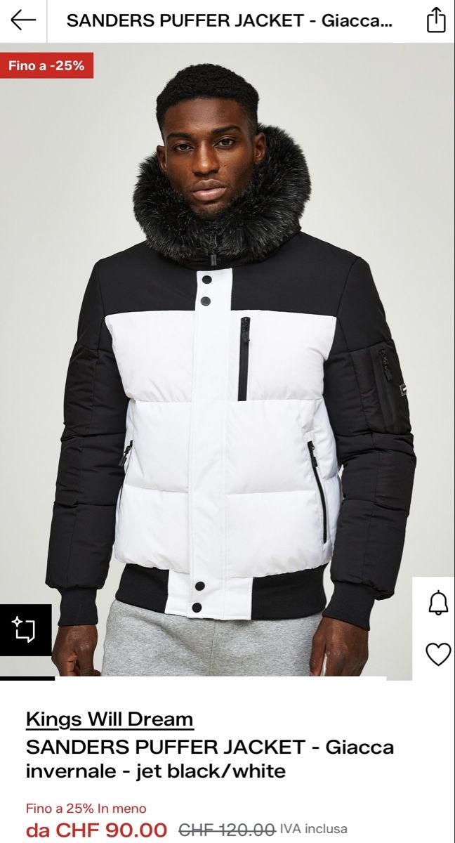 Giacche: Kings Will Dream Puffer Jacket bicolore XXL cappuccio  – Usato da Volketswil venduto da mau_9pxs 6